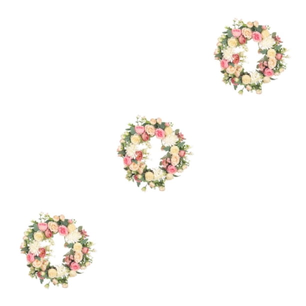 Billuyoard Artificial Flower Garland Peonies Wall Door Fall Rattan Festival Handmade Summer Spring Party Hanging Decor Arch Type1