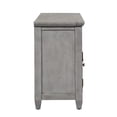 thumbnail image 4 of Pemberly Row Contemporary Glass Entertainment TV Stand in White, 4 of 7