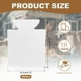 thumbnail image 2 of Uxcell Fundas para latas de cerveza en blanco, fundas colapsables a granel, cubiertas aislantes de espuma para botellas blancas 100, 2 of 7