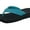 2310-Turquoise, variant on StarBay Women's Comfort Bold Thong Strap Beach Wedge Sandals