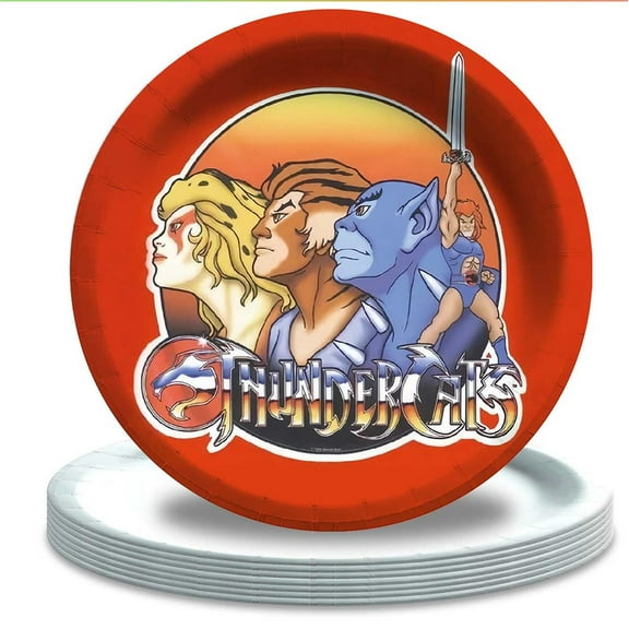 ThunderCats Birthday Plates Disposable Dinnerware Party Supplies Decorations Tableware