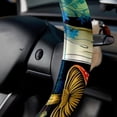 thumbnail image 5 of Mushroom 14.5 Inch Printing PVC Leather Car Wheel Cover Auto Accessories, 5 of 6
