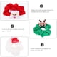 thumbnail image 3 of 9pcs Play Scrunchs Bandas de pelo de Navidad Portatas Portatarios Accesorios para el cabello, 3 of 4