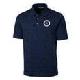 thumbnail image 2 of Men's-Cutter & Buck  Navy New England Revolution Advantage Tri-Blend Space Dye Polo, 2 of 3