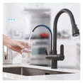 thumbnail image 4 of Filter Kitchen Faucet Brushed Nickel Brass Kitchen Faucet With Pure Water Pull Out Style Kitchen Faucet Rotatble Hot Cold Crane ,Effortless Installation, 4 of 7