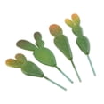 thumbnail image 2 of DOLITY Artificial Plastic Plants Landscape Cactus Flower Home Decor #4 #4 4 4 4 Pieces 9.5 x 2cm, 2 of 7