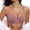 #7Pink, variant on Byworldtasic Women's Convertible Strapless Bra Breathable Mesh Padded Push‑Up Bra Scalloped Edge Everyday Bra