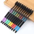 thumbnail image 1 of 10Pcs Manual Toothbrushes Soft Bristle Teeth Care Plastic Home Travel Tooth Clean Brushes for Adults, 1 of 8