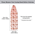 thumbnail image 5 of HELLHERO Strawberry Daisy Pattern Ironing Board Covers 3 Fasteners Elastic Edge Polyester Fiber Fabric for Women Girls Gifts(Not Heat Resistant), 5 of 5
