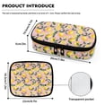 thumbnail image 7 of Jiueut Lemon Insulin Storage Bag Pen Insulin Travel Bag for Diabetics Insulin Bags for Women Storage Bags with Zipper for Travel Lightweight Insulin Pocket with Extra Room, 7 of 7
