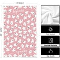 thumbnail image 6 of SM-XLHN Pink Ghost Spooky Happy Halloween Kitchen Towels Dish Towels, 18x26 Inch Farmhouse Bat Boo Decoration Hand Towels Set of 4, 6 of 6