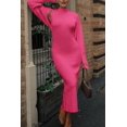 thumbnail image 4 of Conjunto de Dos Piezas para Mujer PRETTYGARDEN Vestido Maxi de Punto Rojo Rosa Talla M, 4 of 8