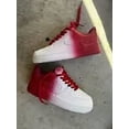thumbnail image 1 of Custom Air Force 1 ~ Red Rope Lace, 1 of 10