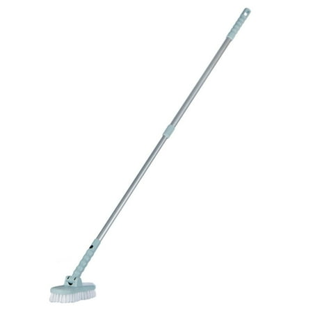 

Retractable Aluminum Rod Long Handle Kitchen And Bathroom Bristle Ground Cleaning Brush Door And Window Brush Deals