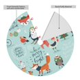 thumbnail image 2 of Sikiie Christmas Winter Animals 30-48 inches {designName} Print Christmas Tree Skirt Snowman Xmas Tree Skirt with Edge Christmas Decorations for Holiday Party36", 2 of 7