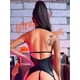 thumbnail image 4 of Lencería sexy para mujer, faja moldeadora de cadena de charol, conjunto sexy, 4 of 6
