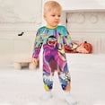 thumbnail image 3 of Bob's Burgers Baby Long Sleeve Footless, Infant Playsuit Romper Jumpsuits for Boys Girls, 3 of 8