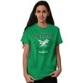 thumbnail image 4 of Cute Oklahoma Flowery Eagle Floral Women's Graphic T Shirt Tees Brisco Brands M, 4 of 6