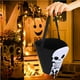 thumbnail image 3 of Bewildely Bolsas de tela no tejida de Halloween Bolsas de cubo de regalo de dulces de Halloween Goodie Tote Treat Basket Buggy Bag Decoración para Home Kits de decoración para fiestas No.7 Bewildely HA027262-07, 3 of 6