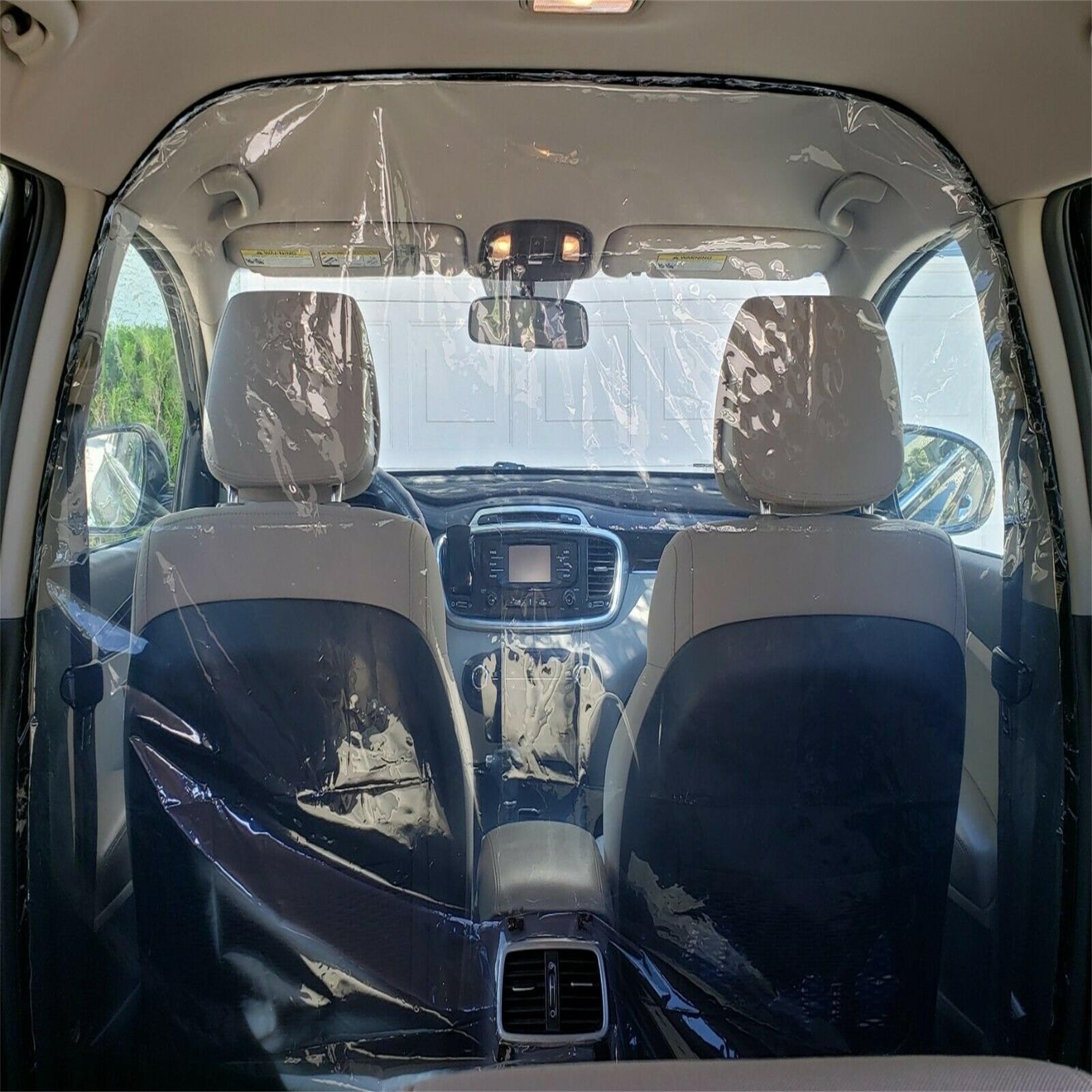 Details about   Car Home Plastic Protector Isolation Film Cover Fully Enclosed Partition Screen 