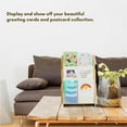 thumbnail image 5 of Wooden Storage Rack Office Desktop Magazine Book Storage Rack Creative Multi-layer Wooden Storage Rack, 5 of 7