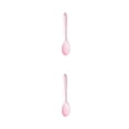 thumbnail image 1 of Moyic Cuchara de silicona con mango Cucharas de sopa Cocina Cuchara de cocina Agitación Hornear Crema de mantequilla Vajilla para hotel Rosa Rosado 2piezas, 1 of 6