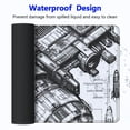 thumbnail image 4 of nygtbtfer Sci-fi Control Console Display Desk Mat, Large Mouse pad for Desk, Gamer Mouse pad, Laptop Pad Mat, Game Mat, Gaming Computer Accessories, Gaming Room Decor, SciFi Gift KMH 31.5x11.8 in, 4 of 6