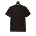 thumbnail image 3 of Valentine's Day Chocolate Print Men's T-Shirt - Comfortable Cotton Crew Neck Tee for Casual Wear, 3 of 6