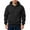 Black, variant on Men's Hoodie Fall Winter Fleece Lined Pullover With Half Zip Warm Long Sleeve Hooded Sweatshirt For Everyday Wear,Size M-3XL