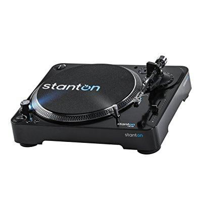 stanton t.62 mkii professional direct drive dj turntable with 300
