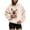 Beige, variant on Bibifish Womens Hoodies Oversized Long Sleeve Drawstring Pullover Tops Comfy Fuzzy Hoodies With Pocket Pet Dog Cat Carrier Sweatshirts