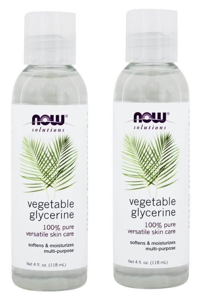 NOW Foods - Vegetable Glycerine 100% Pure Versatile Skin Care, 4 oz - 2 Packs - Walmart.com