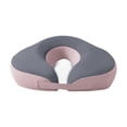 thumbnail image 1 of Almohada de masaje para el hogar con cara hacia abajo, almohada de masaje de salón de espuma viscoelástica transpirable Rosa, 1 of 8