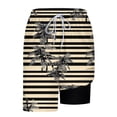 thumbnail image 7 of WAENQINLA Hawaiian Shorts for Men Tropical Palm Tree Print Quick Dry Swim Trunks Casual Loose Elastic Waisted Swimming Bathing Suit with Liner and Pockets Black Shorts,Size S-2XL, 7 of 7