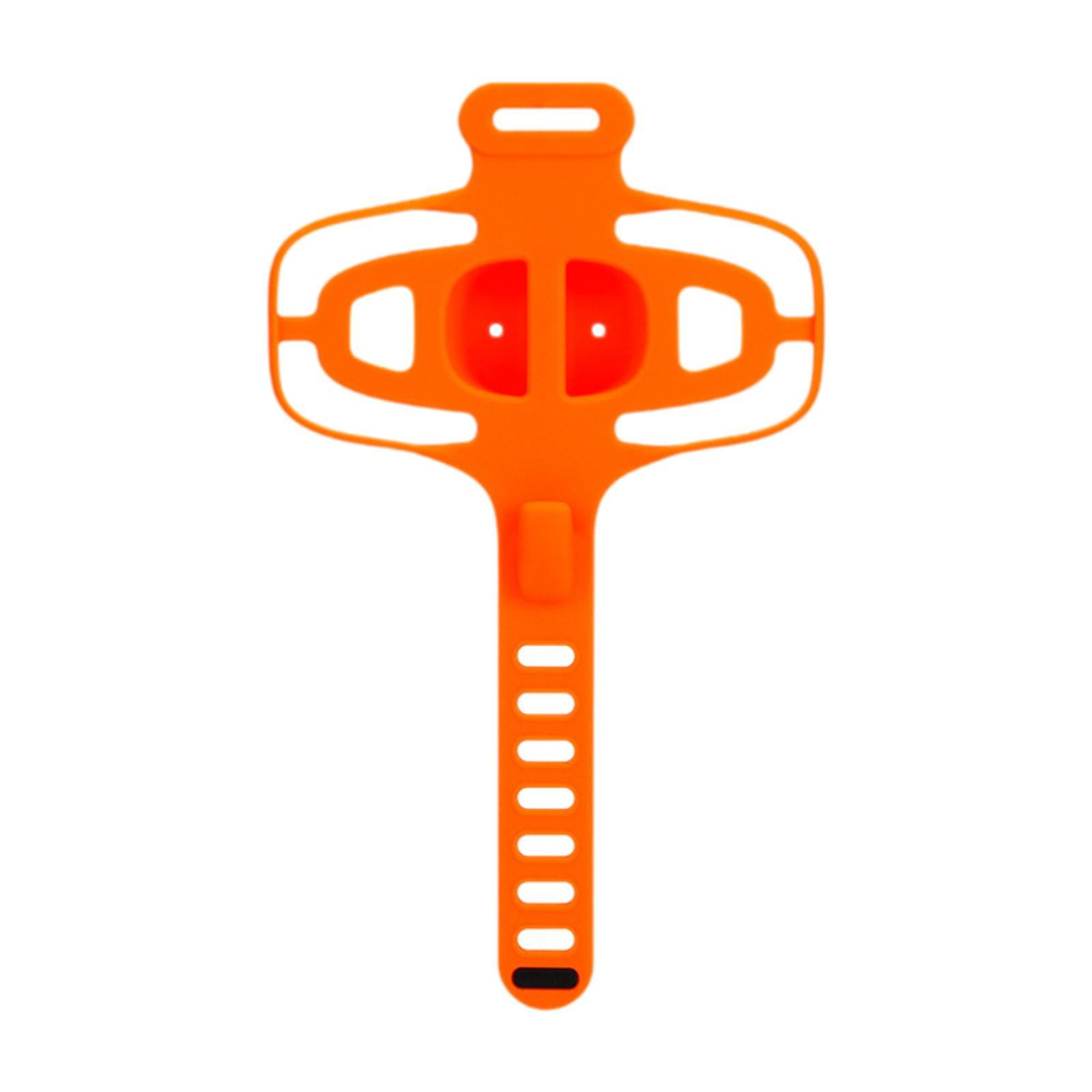 Zulema Soporte De Teléfono Para Bicicleta Para Un Teléfono Celular De Universal Portátil De Silicona Manillar Naranja