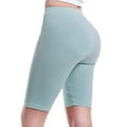 thumbnail image 3 of Made by Olivia Women's Basic Solid Active Yoga Biker Shorts, 3 of 5