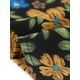thumbnail image 5 of Vestido midi floral de primavera/verano con cuello en V y mangas cortas de talla grande de Agnes Orinda 1X Negro, 5 of 6