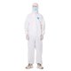 thumbnail image 1 of Traje de Protección Médica Reutilizable de 170 cm con Capucha, Material Compuesto de PTFE, Ideal para Control de Epidemias y Aislamiento de Riesgos Biológicos, Talla L170, Blanco., 1 of 6