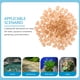 thumbnail image 4 of KAKOWELY 2 bolsas de piedras decorativas de vidrio esmerilado para decoración de paisajes de peceras, 4 of 4