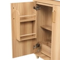 thumbnail image 6 of Ceramic sink with pre - drilled holes | 30" bathroom vanity with functional doors | Strong frame and durable MDF usage, 6 of 7