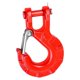 thumbnail image 2 of de cabrestante Ton piezas accesorios prácticos profesional de alta resistencia aleación de acero remolque horquilla deslizante Rojo Soledad Gancho de cabrestante, 2 of 8