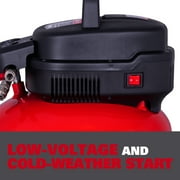 Ecomax 6 Gallon Portable Pancake Air Compressor, 150 PSI 1.0 HP Oil-Free Electric for Home Garage & Shop