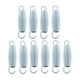 thumbnail image 1 of Resortes de sólidos de 10 Uds., de 6,5 pulgadas y 4,5 pulgadas, resorte de acero para el cuidado de la almohadilla de salto 10cm Cola Muelles de repuesto para trampolín, 1 of 8