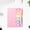 New--Pink, variant on 100Fens 6 Grids Rainbows Classification Organ Pack Office Data Storage Folder A4 Paper File Organizer with Elastic Buckle Closure for Home Campus Offices