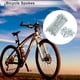thumbnail image 2 of Ofertas Únicas 36 piezas de radios universales para bicicleta 12G, radios de rueda de bicicleta, tuerca de plata, acero al carbono galvanizado tono plata - 90mm, 2 of 7