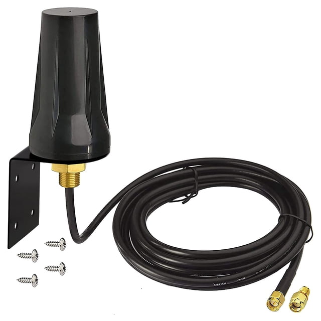 Antena celular Bingfu 4G LTE 5dBi para exteriores con cable de 3 m