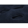 thumbnail image 2 of Ski Mask 3 Hole Full Face Cover Beanie Hood Balaclava Outdoor Mouth Cover (Navy, Lot of 6), 2 of 2