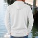 thumbnail image 4 of pstuiky camisas de manga larga para hombre, Sudadera con capucha y bolsillo de manga larga holgada informal de colores sólidos para hombre top de hombre xxl, 4 of 4
