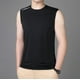 thumbnail image 4 of Camiseta deportiva sin mangas de seda helada de secado rápido para hombre - Camiseta sin mangas de gran tamaño con gran capacidad de absorción para correr y hacer fitness, 4 of 8