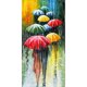 thumbnail image 1 of Cuadros Decorativos Paraguas personas diamante pintura 5D taladro redondo completo bordado decoración del hogar Sywqhk Nuevos Originales, 1 of 9